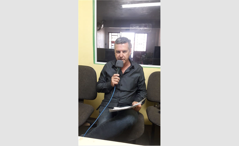 Em entrevista, vereador Elton dos Santos Almeida falou do projeto de Gratificação Temporária de Emergência em Saúde Pública entre outros assuntos