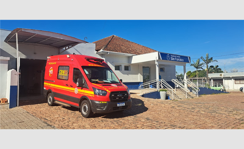 O Corpo de Bombeiros Militar de Restinga Sêca  prestou atendimento um chamado de atendimento pré-hospitalar