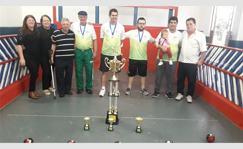 Arrozeira Rosiarense de Rosário do Sul é o campeão do Torneio Internacional de Bocha de Três Vendas