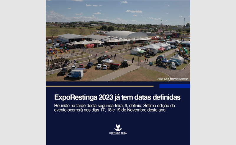 EXPORESTINGA já tem datas definidas para 2023!