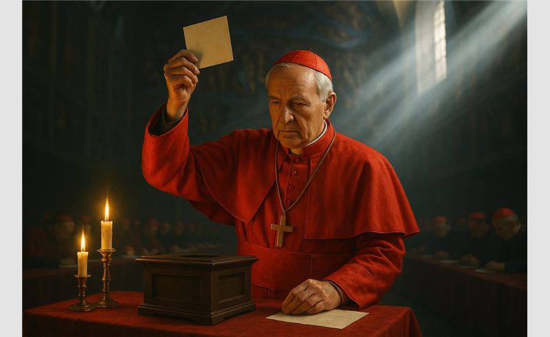 O MISTÉRIO DO CONCLAVE: Entre o Visível e o Invisível
