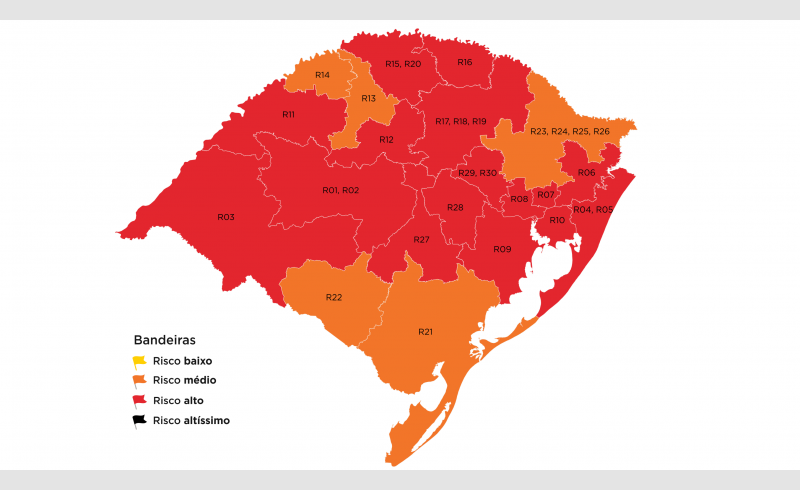 41ª rodada do Distanciamento Controlado recebe três recursos ao mapa preliminar e Estado  faz alertas sobre Covid-19