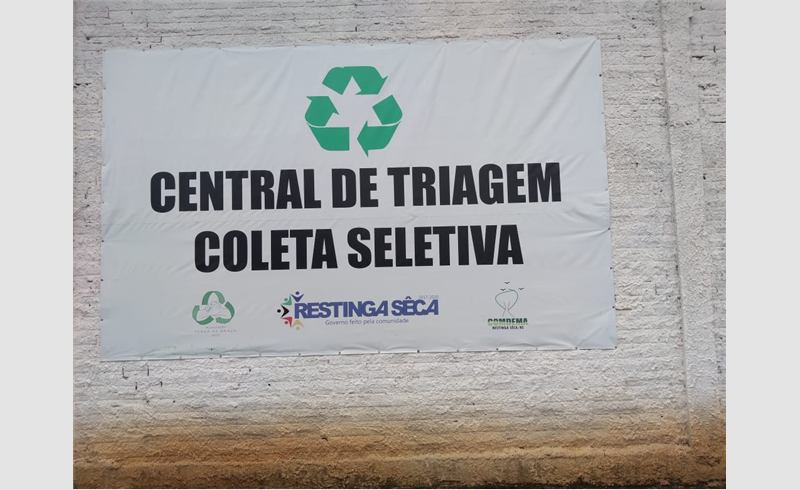 Coleta Seletiva recolheu 15 toneladas em agosto