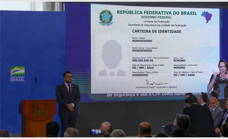 Governo lança carteira nacional de identidade com registro único