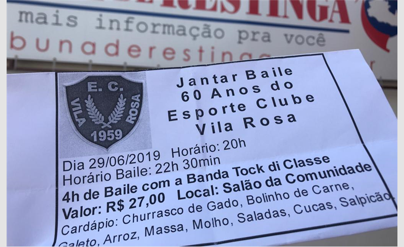 1° Arraiá da Saúde, Jantar Baile dos 60 anos do E.C. Vila Rosa e outras quatro opções para curtir o final de semana em Restinga
