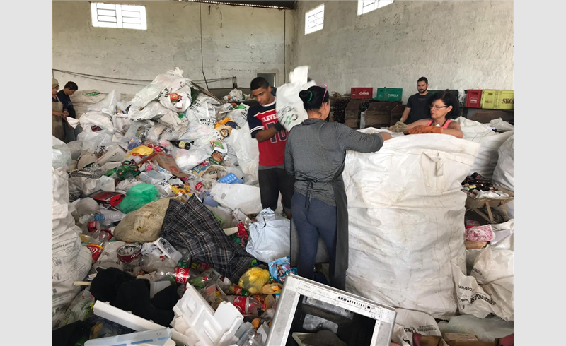 Coleta Seletiva recolheu 78 toneladas em 2018