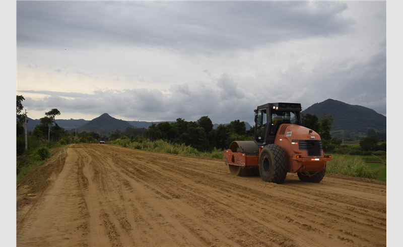 Obras na ERS-348 terão recesso, mas trânsito segue interrompido