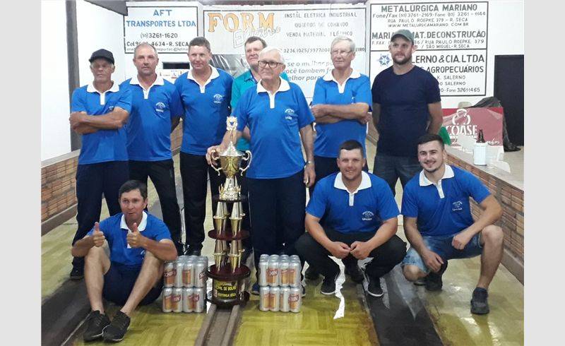 Grupo União, de Várzea do Meio, é o Campeão de 2021 da Liga Restinguense de Bolão