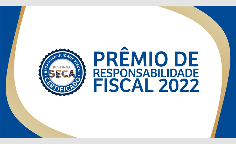 Prêmio de Responsabilidade Fiscal 2022