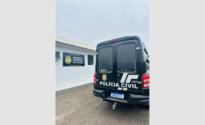 POLÍCIA CIVIL CUMPRE MANDADO DE PRISÃO PREVENTIVA REFERENTE AO DELITO DE DESCUMPRIMENTO DE MEDIDAS PROTETIVAS.