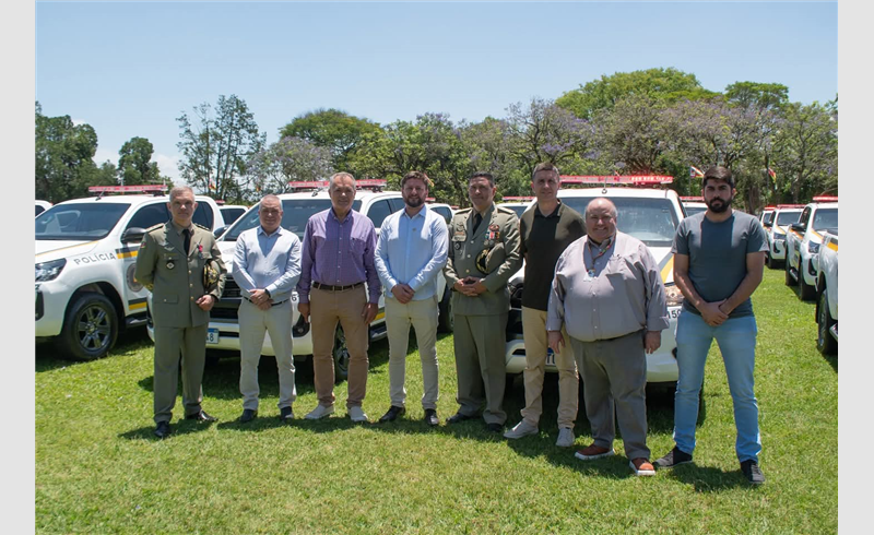Restinga Sêca é contemplada com novas viaturas para a segurança pública