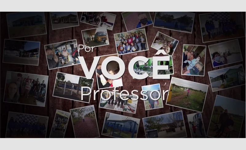 VIDEO:  Secretaria Municipal de Educação  FAZ homenagem ao Dia do Professor