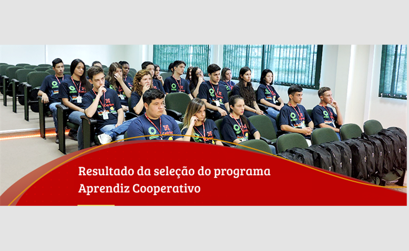 Confira a lista dos selecionados no programa Aprendiz Cooperativo da Cotrisel