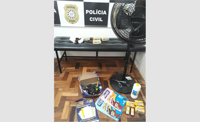 Polícia Civil recupera materiais  furtados do Projeto Pequeno Cidadão