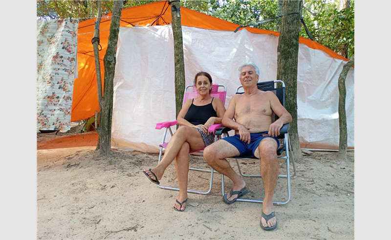  Balneário das Tunas marca a história de casal de Santa Maria