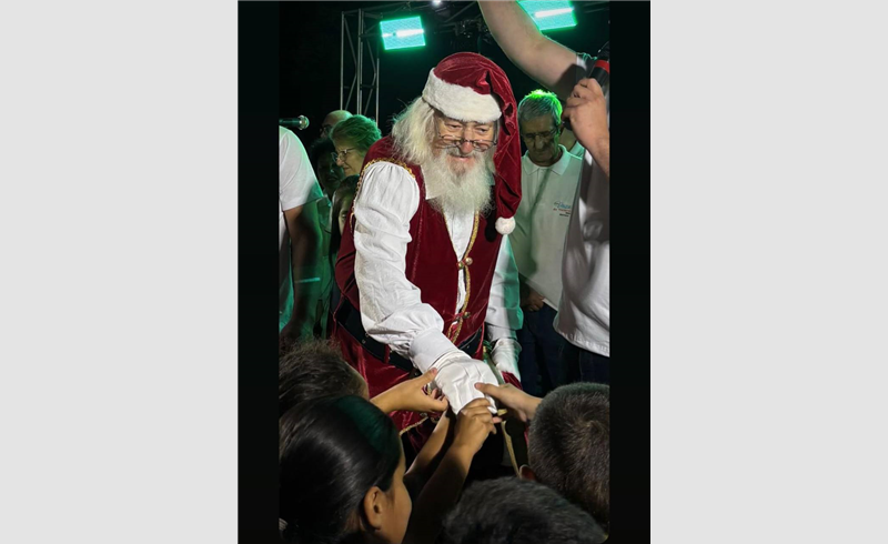 Abertura do 16º Natal Encanto emociona comunidade de Restinga Sêca