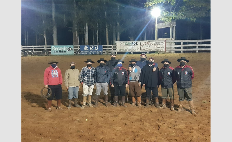 CTG Os Vaqueanos realizou o rodeio no final de semana