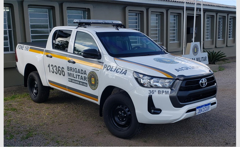 Restinga Sêca será contemplada com nova viatura semiblindada para a Brigada Militar