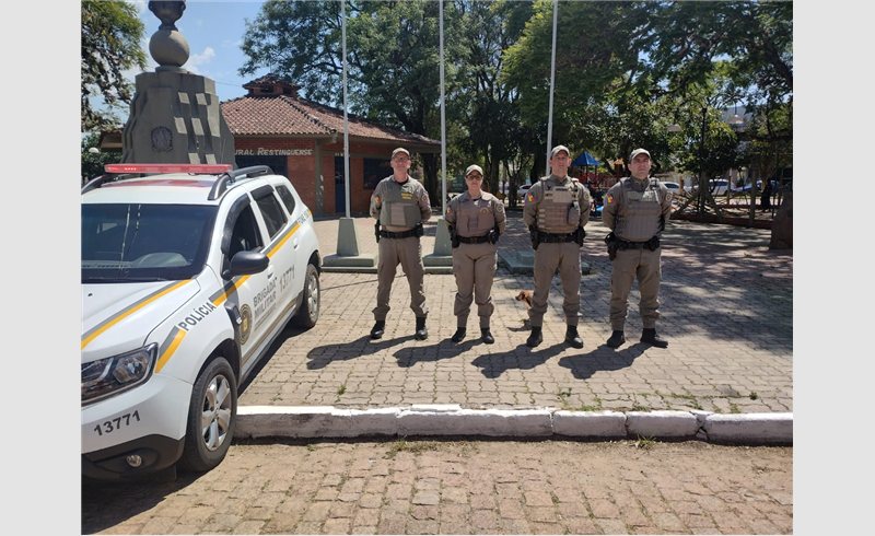 Brigada Militar lança Operação Papai Noel em Restinga Sêca para reforçar a segurança no comércio
