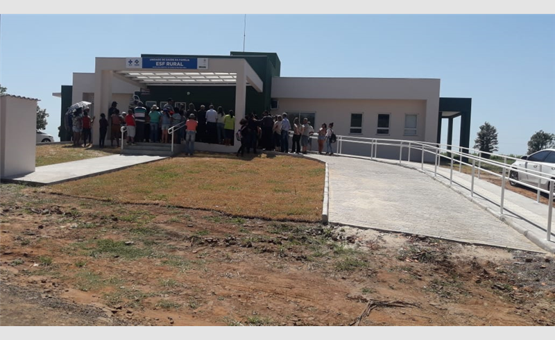 Unidade de Saúde da Família - ESF Rural na localidade de São Miguel Velho é inaugurado