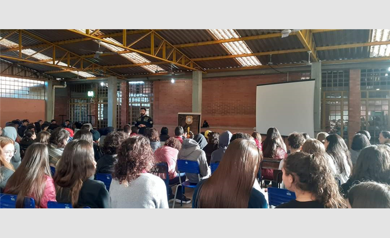 Papo De Responsa retorna novamente à escola Francisco Manoel de Restinga Seca