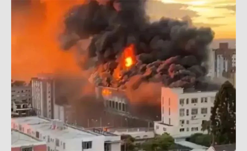 Incêndio na Escola Marista no Centro de Santa Maria não foi criminoso e inquérito deve ser arquivado, diz delegado