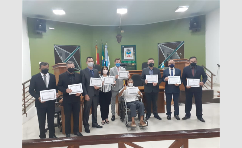 Diplomados vereadores, prefeito e vice-prefeito eleitos de Restinga Sêca