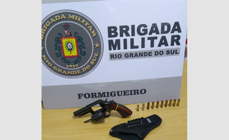 Brigada Militar de Formigueiro realiza Operação Avante no Municipio