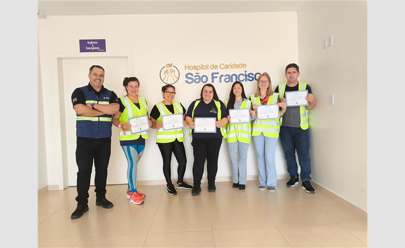 Treinamento da CIPA reforça prevenção e segurança no Hospital São Francisco