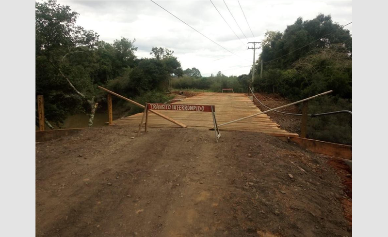 Ponte do Rio Vacacaí-Mirim será inaugurada na próxima terça