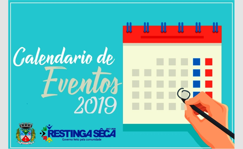 Reunião sobre o calendário de eventos de 2019 será dia 25