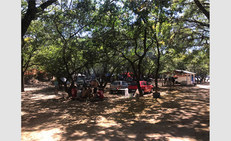 Área de camping das Tunas volta a registrar bom público