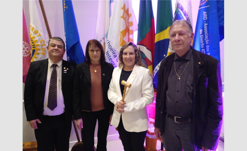 Nova Diretoria do Rotary Club de Restinga Sêca toma posse em Cachoeira do Sul 