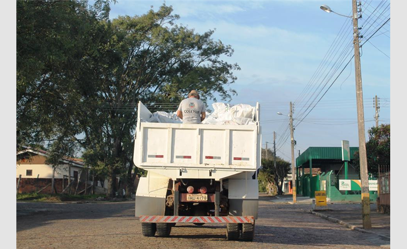 Coleta Seletiva ocorre normalmente no feriado