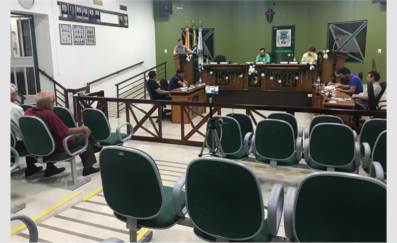 Sessão ordinária da Câmara teve falas na Tribuna Livre