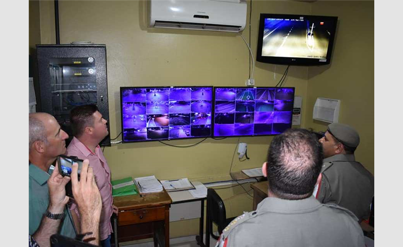Ampliação de videomonitoramento é inaugurada em Restinga Sêca
