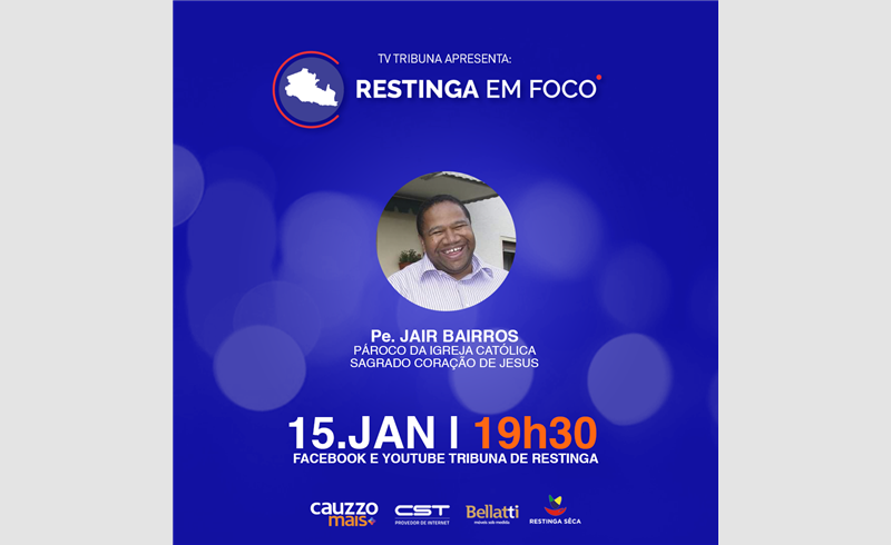 Restinga em Foco recebe o Padre Jair Bairros