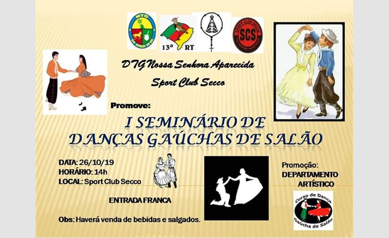 I Seminário de Danças Gaúchas de Salão no S.C.Secco