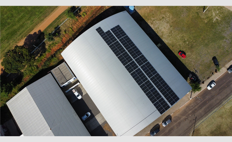 Sistema de Energia Fotovoltáica é inaugurado em Restinga Sêca