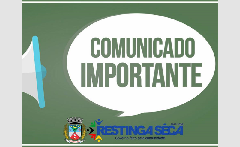 Secretaria Municipal de Finanças não terá expediente entre os dias 2 e 4