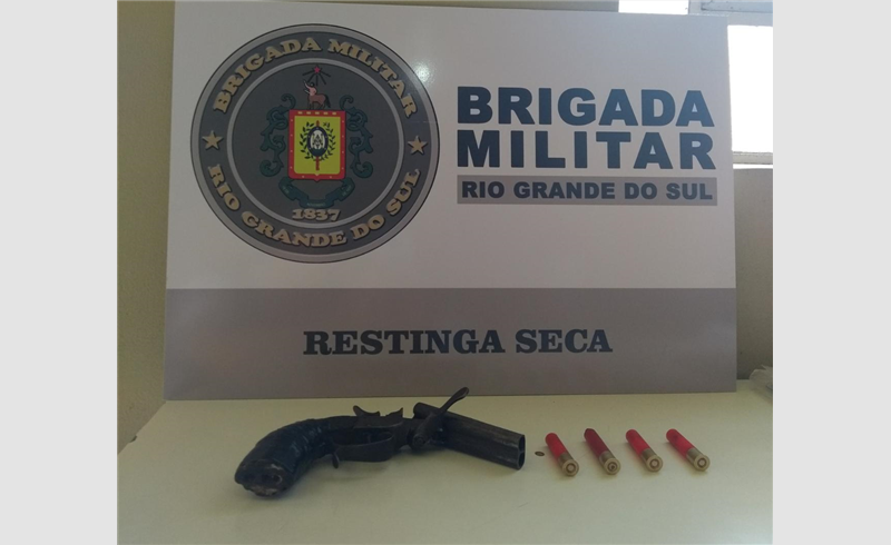  Brigada Militar prende dois homens na localidade de Várzea do Meio