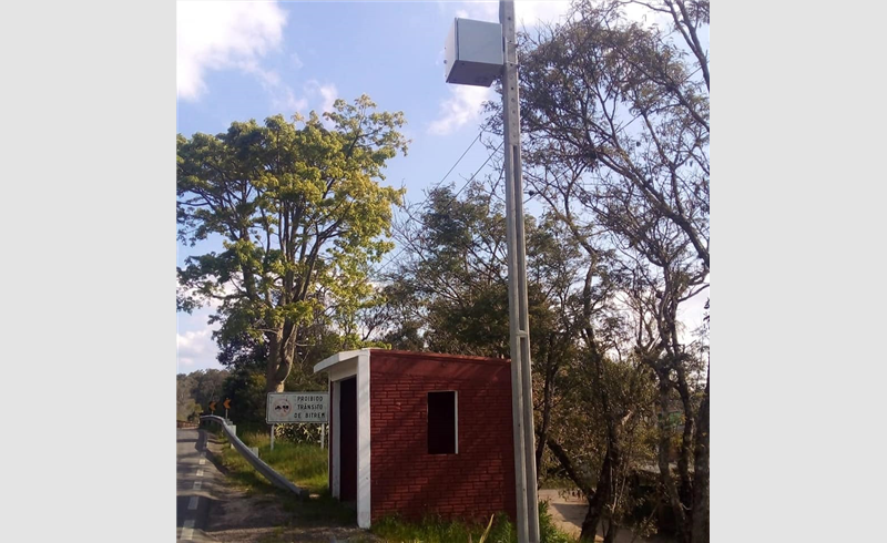 Câmeras de videomonitoramento são instaladas no Balneário das Tunas