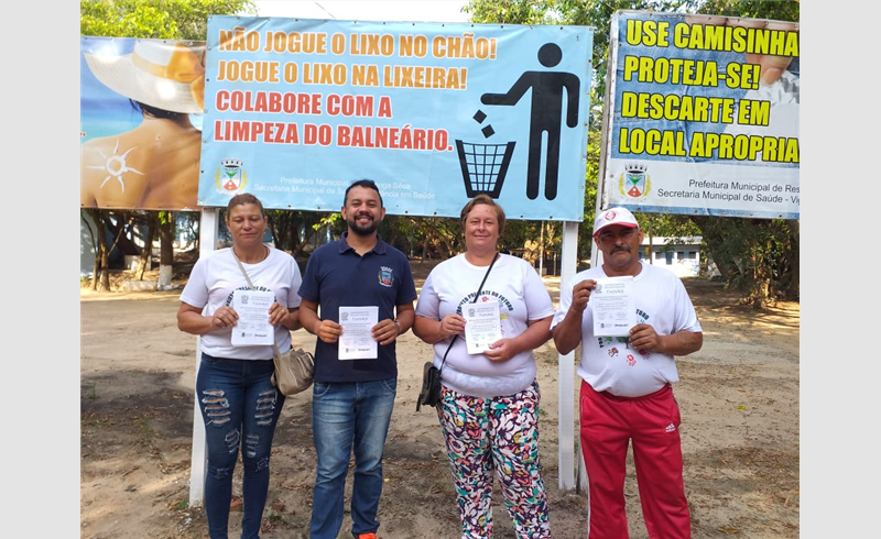 Asfob conscientizou veranistas das Tunas sobre a Coleta Seletiva  