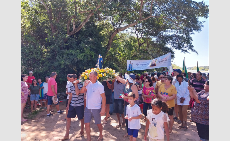 Festa de Nossa Senhora dos Navegantes levou diversos fiéis para o Balneário das Tunas 