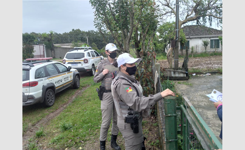 Brigada Militar participa da Operação Nacional Maria da Penha