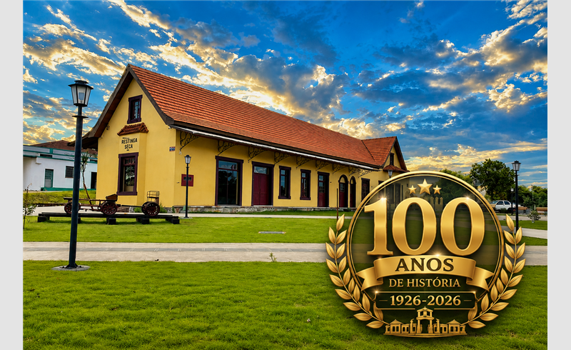 Estação de Restinga Sêca celebra 100 anos de história, memória e desenvolvimento