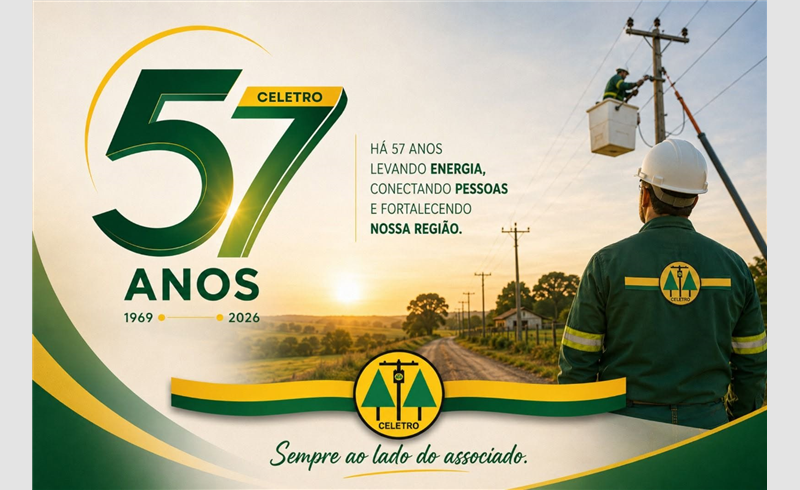 CELETRO, 57 anos de uma história construída juntos!