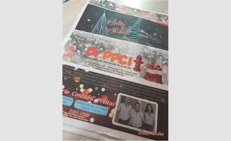 Jornal Especial de Natal 2020 do Tribuna de Restinga é lançado