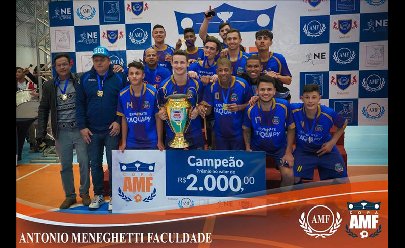 Equipe de Restinga Sêca é campeã da I Copa AMF de Futsal