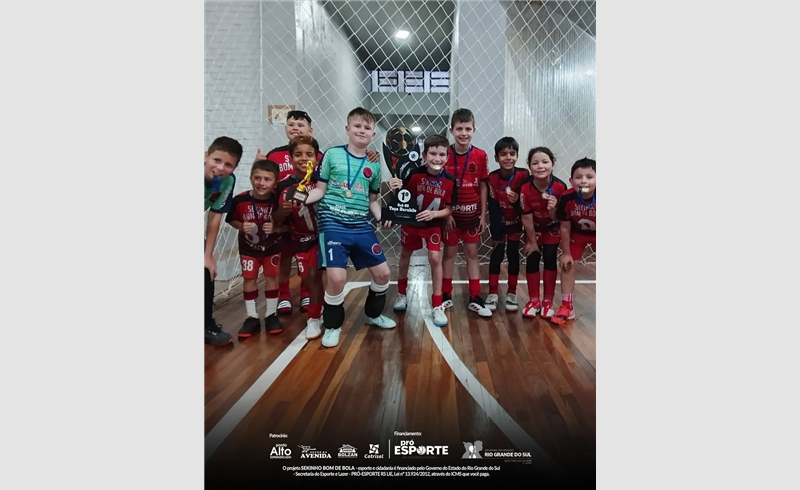 Sekinho Bom de Bola brilha nos jogos de Nova Palma